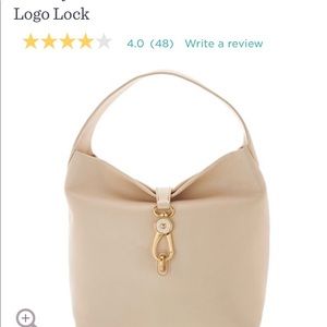 Dooney & Burke Florentine Hobo Bag Logo Lock